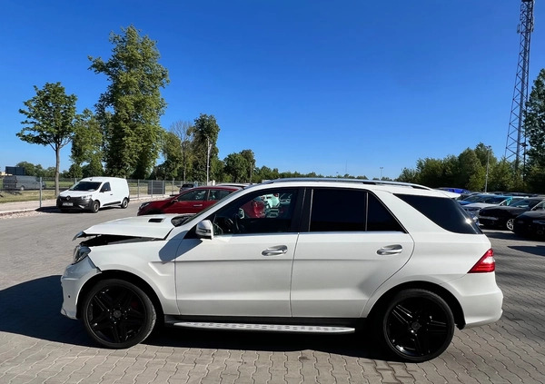 Mercedes-Benz ML cena 77900 przebieg: 138686, rok produkcji 2013 z Stawiski małe 254